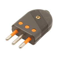 Enchufe macho Kalop 2P+T