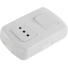 Interruptor 9/15 + toma simple