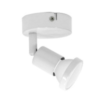 Apliqué spotlight sobrepuesto blanco